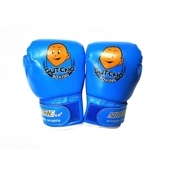 Enfants Cartoon Gants de boxe sac de boxe Sparring entraînement Lutte âge 3-12 @sahahhj689