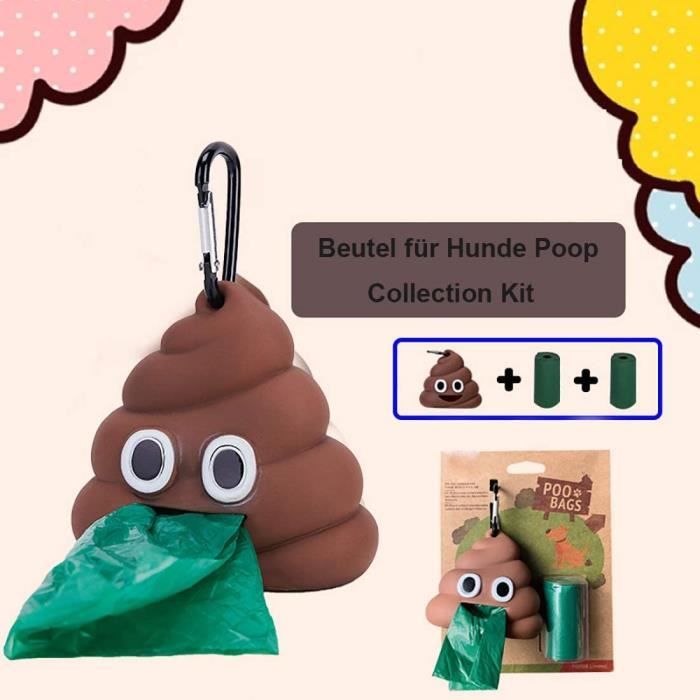 Distributeur de Sacs à déjections Canines pour déjections Canines Sac à Crottes Chien Biodégradable Distributeur de Sac 91752