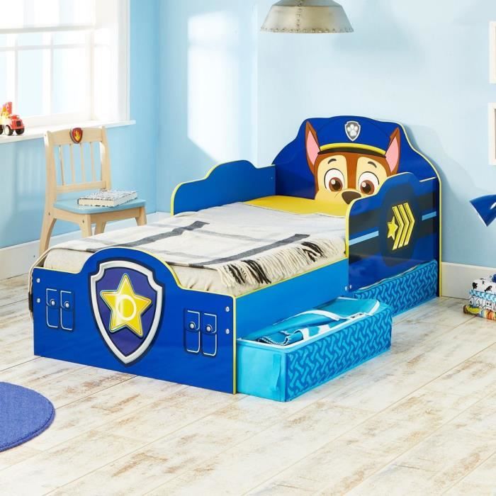 Lit enfant design Pat Patrouille + Matelas