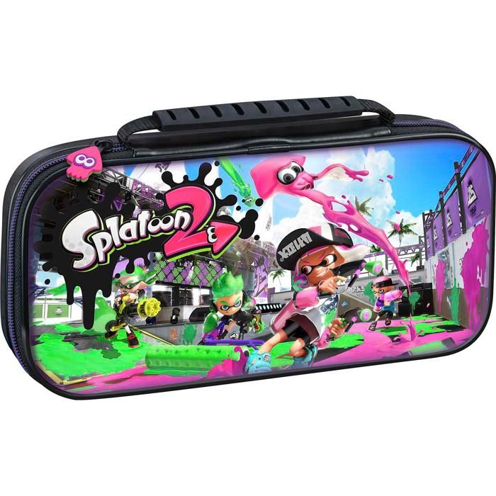 Pochette de transport deluxe officielle Splatoon 2 pour Nintendo Switch