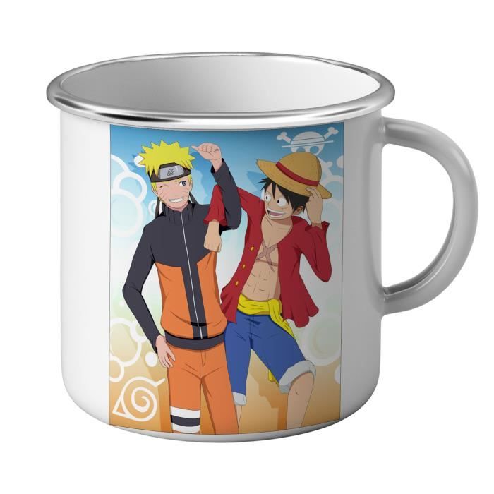 Mug Emaillé Métal uzumali naruto monkey d luffy