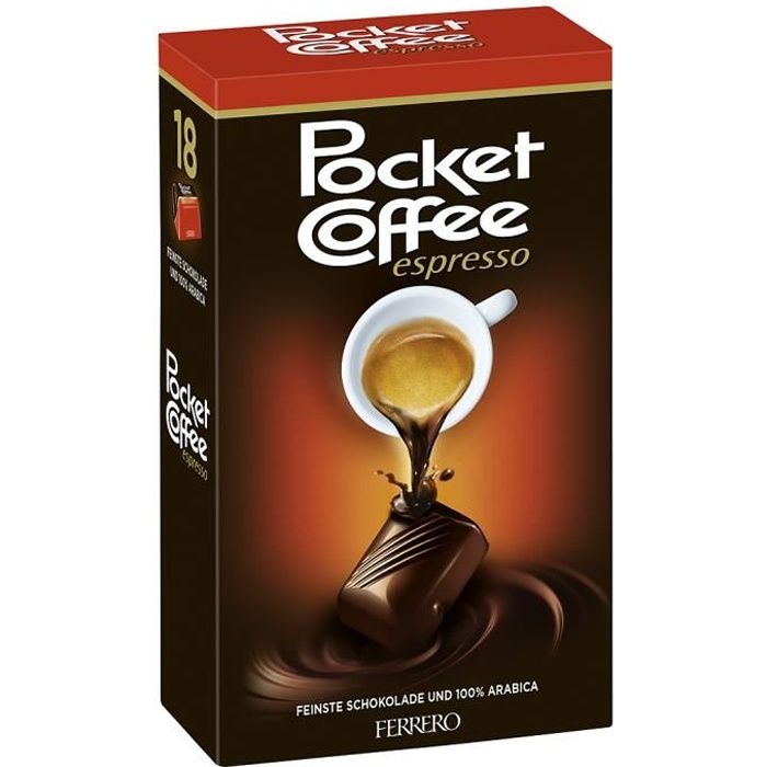 Ferrero Pocket Coffee Espresso Pralines Chocolat 225g