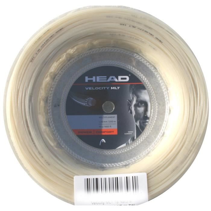 Head Velocity MLT 1.30mm 200m Cordage pour raquette de tennis