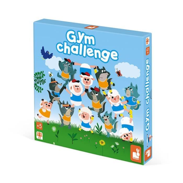Gym Challenge - Jeu de Société Enfant - Dès 5 ans