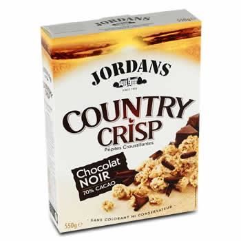 JORDANS Country crisp chocolat noir - 550 g