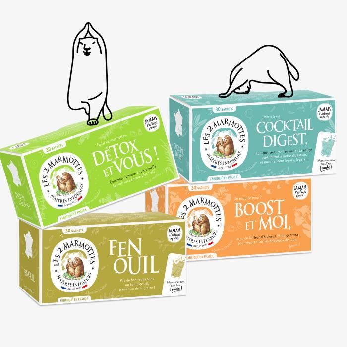 Les 2 Marmottes - Pack 'On se fait du bien'