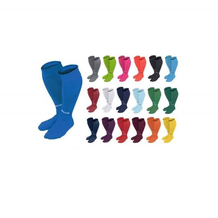 Lot de 3 paires de Chaussettes Futsal Classic Joma Couleur - Bleu Royal, Taille (Chaussettes)
