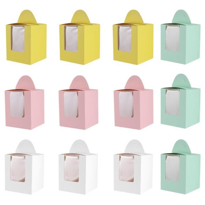 12 pcs Durable Portable Léger Pratique Doggy Bag Boîte d'emballage alimentaire de conservation fraîche pour la BOITE A DRAGEES
