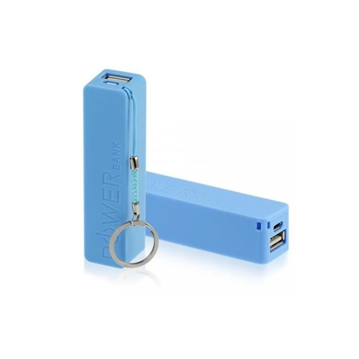 Batterie de secours externe 2600 mah pour Samsung Galaxy A5 (2016) Bleu