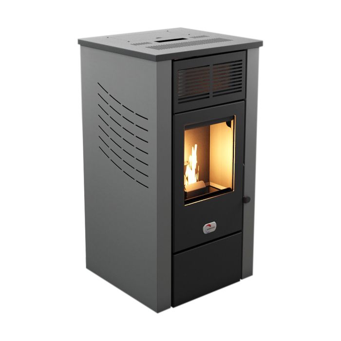 Poêle à granulés air Astral 15,5 kW Gris Sannover