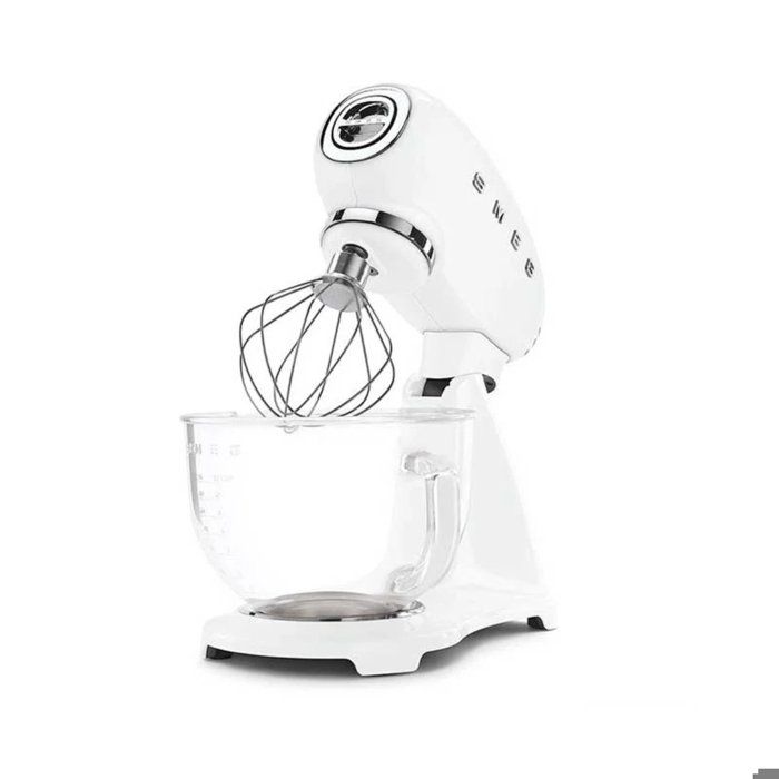 SMEG Robot sur Socle Bol en verre Année 50 Blanc SMF13WHEU