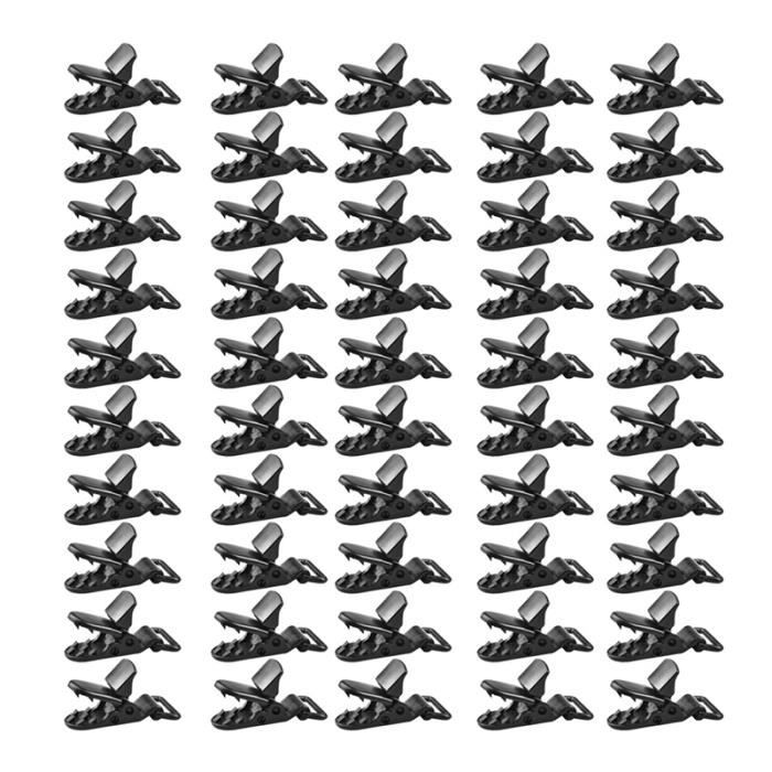 50 PièCes SéRies Pince Bâche Pince Auvent Pince Ensemble Tente Clips Tente Serrer la PoignéE de Verrouillage pour le Camping