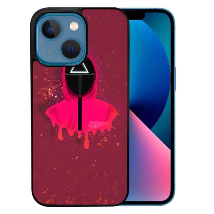 Coque pour iPhone 13 - Squid Game Soldat Splash. Accessoire téléphone
