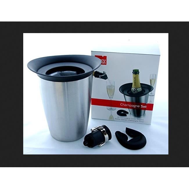 Coffret Seau À Champagne Vacuvin