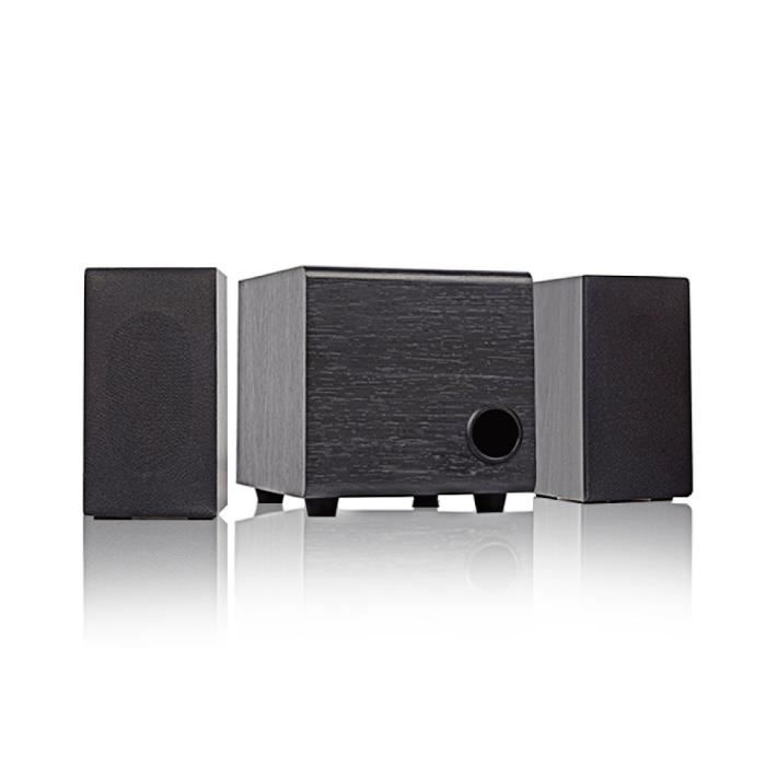 WEEnceinte PC WE 2.1 RMS 12W (6W + 3W x 2) Alimentation USB 5V Gris