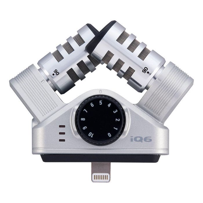 Zoom iQ6 - Microphone stéréo X-Y pour iOS (iPhone, iPad, iPod)