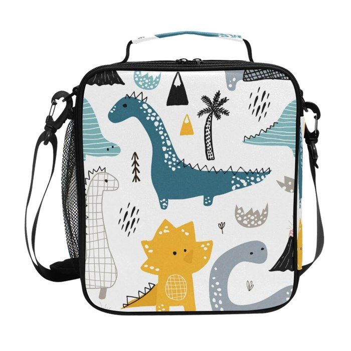 E-MANIS Sac Isotherme Pliable Grande Capacité Pour Pique-Nique, Déjeuner Adulte & Enfant - Réglable Pour École, Bureau Et Voyages