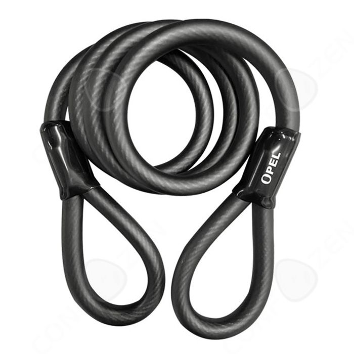 C Antivol velo 120cm antivol niveau de protection antivol avec 2 clés pour vélo de route vélo pliant moto cadenas velo antivol vélo