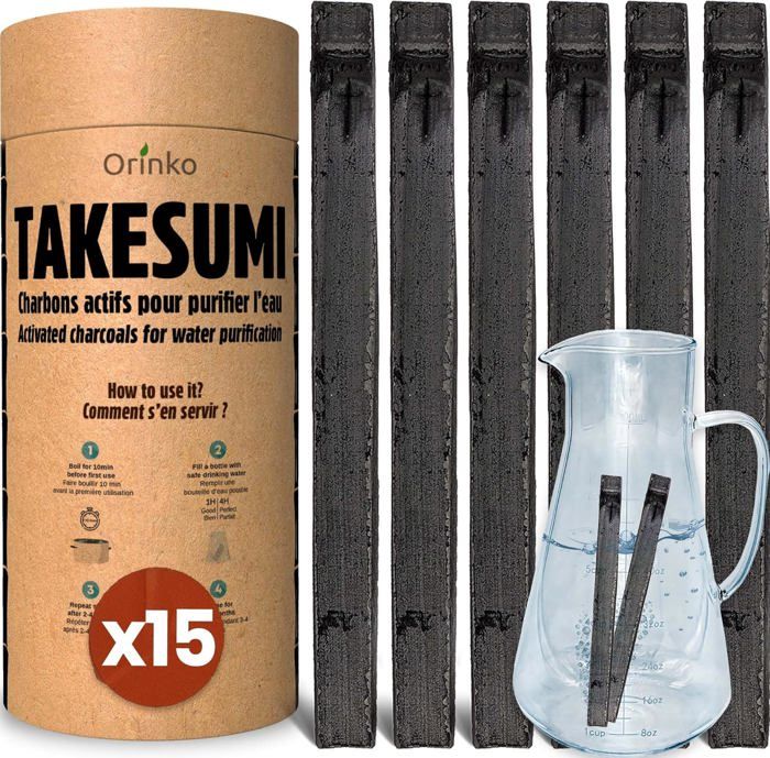 Takesumi -- Charbon de bambou bio poudre - 50g