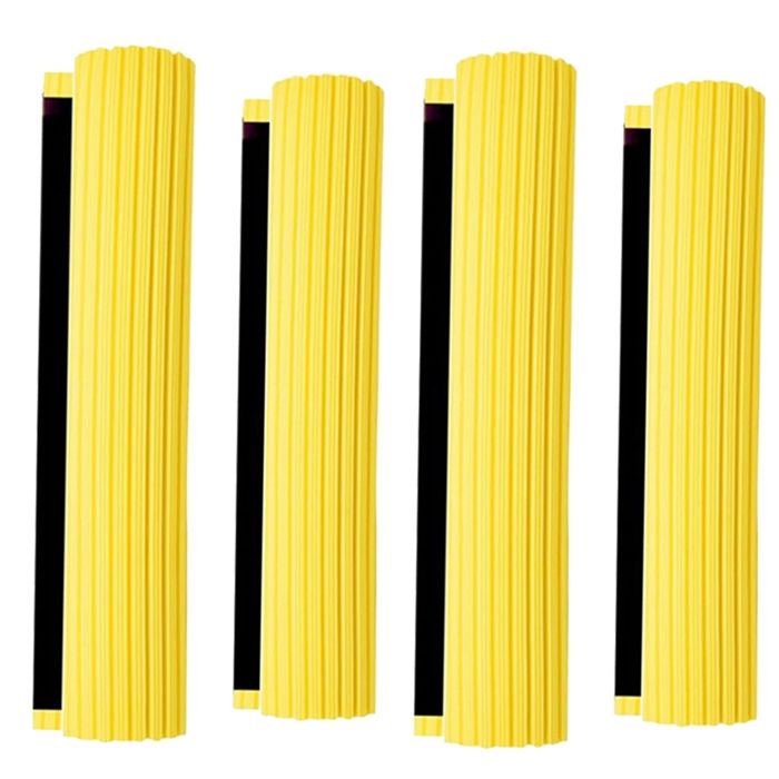 Lot De 2 Têtes De Recharge Pour Balai Plat - Éponge PVA Gris Super Absorbante - Pour Nettoyage Sols Humides Et Secs - 5