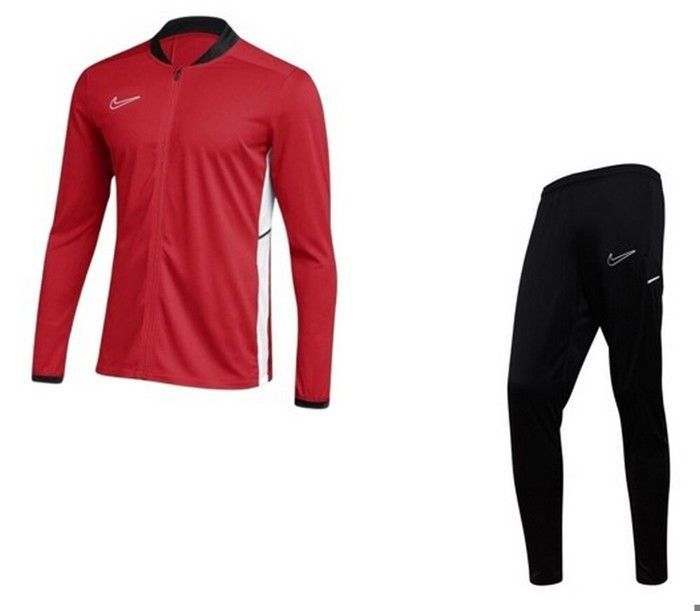 Jogging Survetement Nike Swoosh Rouge et Noir Dri-Fit