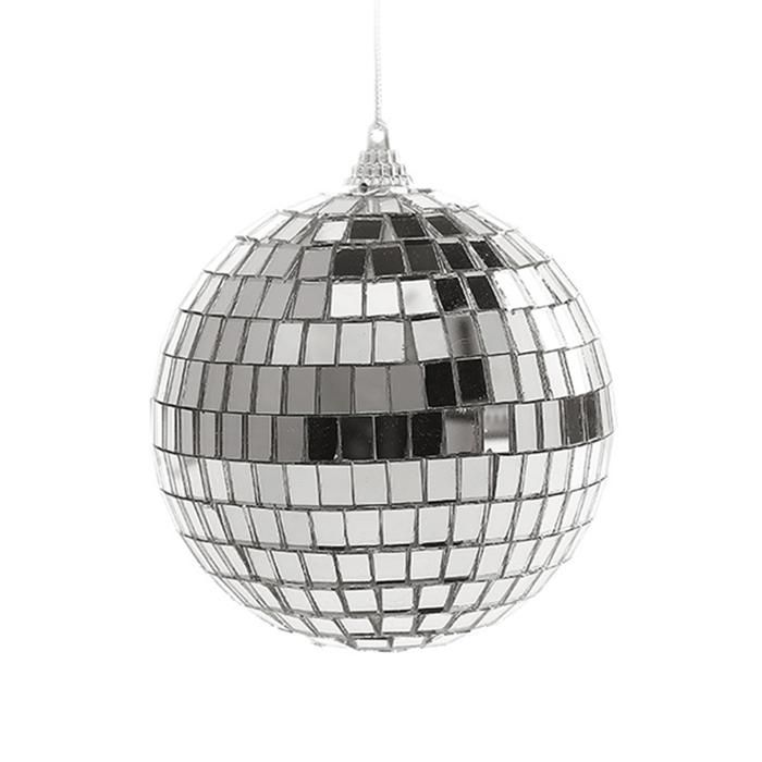 COM-FOUR® Boule Disco - Boule à Facettes à Suspendre - Boule Disco Pour Les Fêtes - Boule
