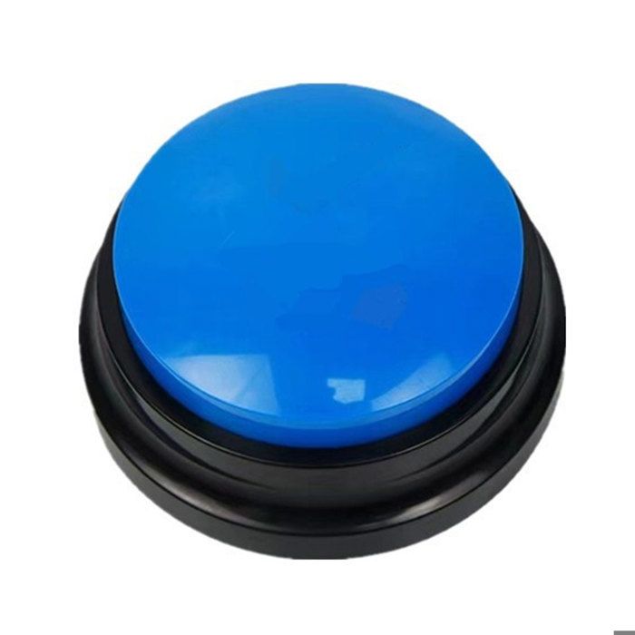 Meilleurs prix pour Bouton de communication pour animaux, haut-parleur pour chien, enregistrement sonore, bleu foncé