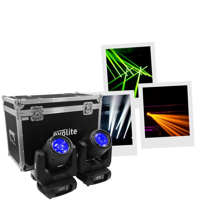 Evolite Moving Beam 7R Set Lyre Beam - Cdiscount TV Son Photo