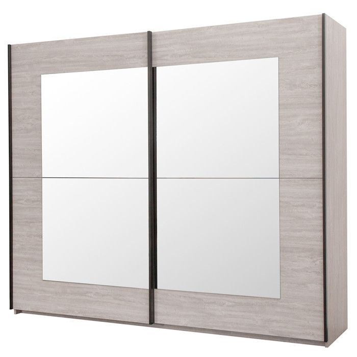 MARJORIE - Armoire 2 Portes Coulissantes 250cm MARJORIE - Armoire 2 Portes Coulissantes 250cm
