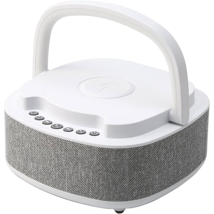 Réveil Bluetooth Avec Chargeur Sans Fil - Haut-Parleur Numérique, Radio FM, Veilleuse Et Affichage LED Réglable Pour Chambre