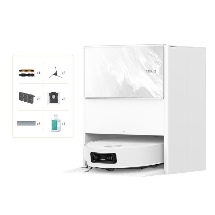 robot aspirateur laveur Dreame Aqua10 Ultra Track Complete Blanc - Dreame