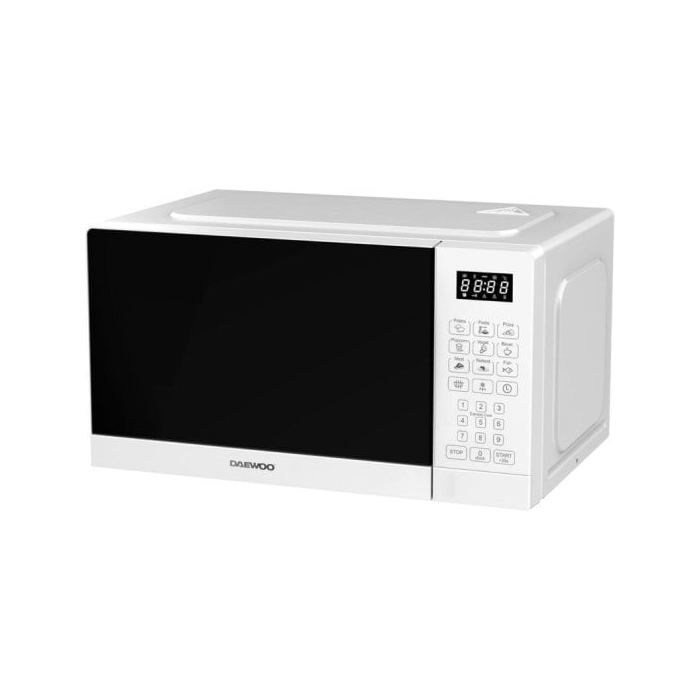 Microondas Daewoo MW FA202SW 20 Litros 8 Programas Panel Digital Blanco