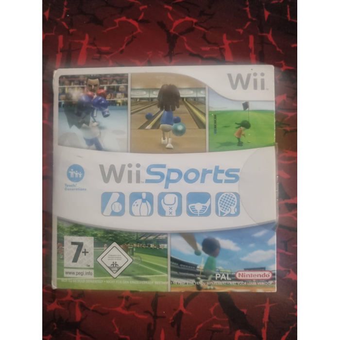 Nintendo Wii Sports (Nintendo Wii Pal) – Fr – Pegi 7 – Jeu + Pochette D’Origine