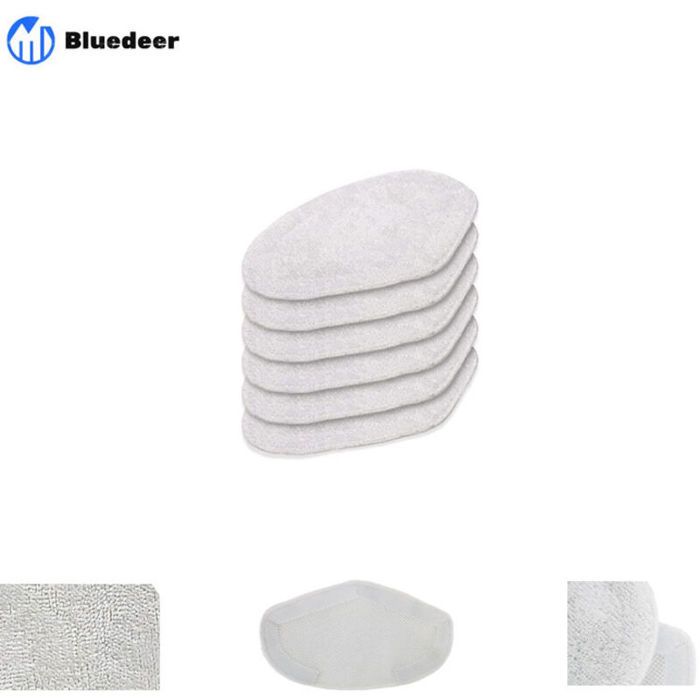Lot 6 Serpillère Remplacement Compatible Polti Vaporetto Haute Absorption