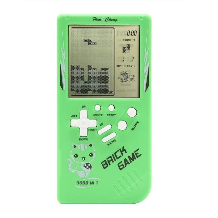 Lot De 6 Porte-Clés Mini Console Rétro Jeu De Briques – Jouet Portable 26 Jeux 99 Niveaux, Cadeau Anniversaire Enfant & Ado