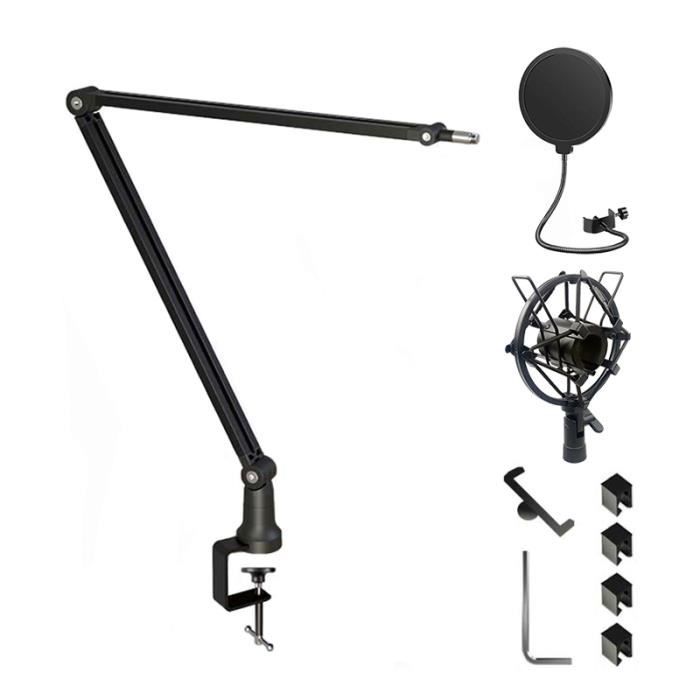 Neewer Microphone Standard, Bras de microphone, Bras de flèche, Pied de  micro