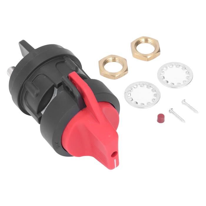 Interrupteur De Déconnexion Batterie 12V-48V - Coupe-circuit Sécurisé Pour Voiture, Camping-car, Bateau