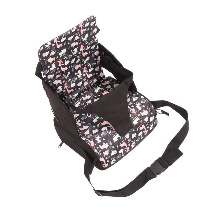 Atyhao Chaise Réhausseur Enfant Pliable Portable Confortable 98666 - Puériculture