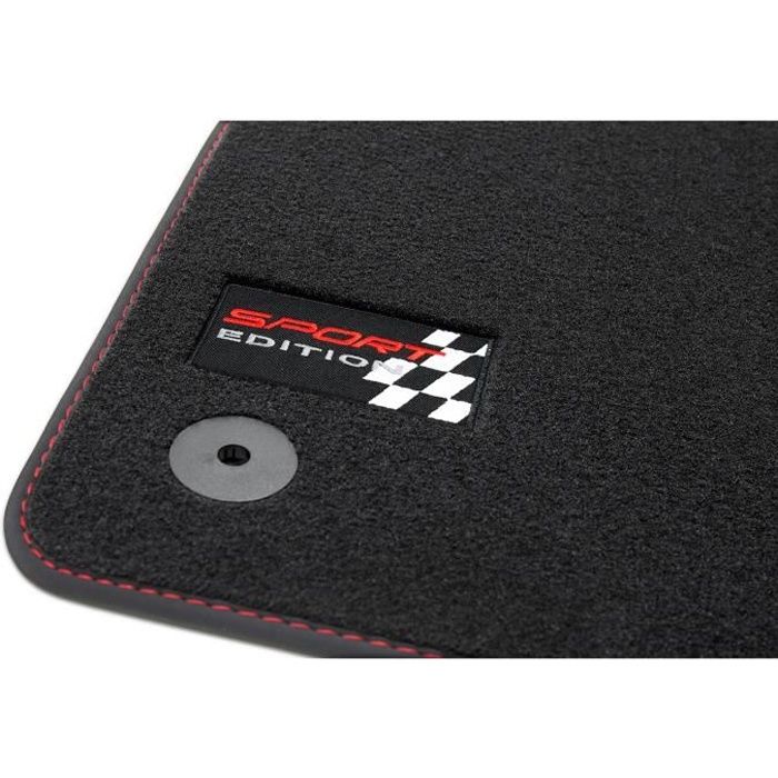 Tapis de sol velours pour SEAT Leon II (2005-2012) - Premium tapis