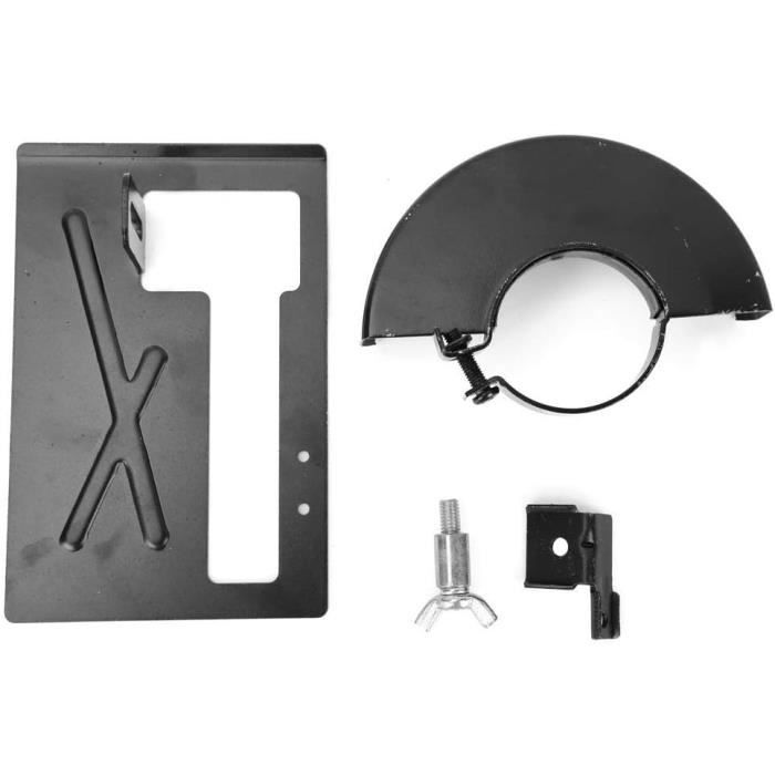 Capot De Protection Pour Meuleuse D'Angle 100-125 Mm Capot Anti-poussière Pour Meuleuse Angulaire, Avec 6 Rondelles De Serrage, Meule 125 Mm, Protection Pour Meulage De Surfaces En Bois, Béton | FR