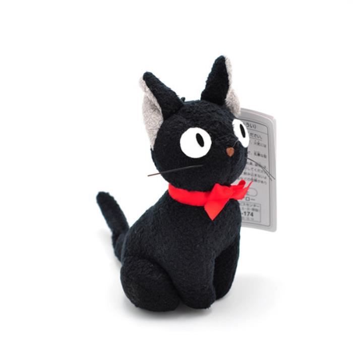 10 cm Jiji – peluche de chat noir de Studio Ghibli Hayao