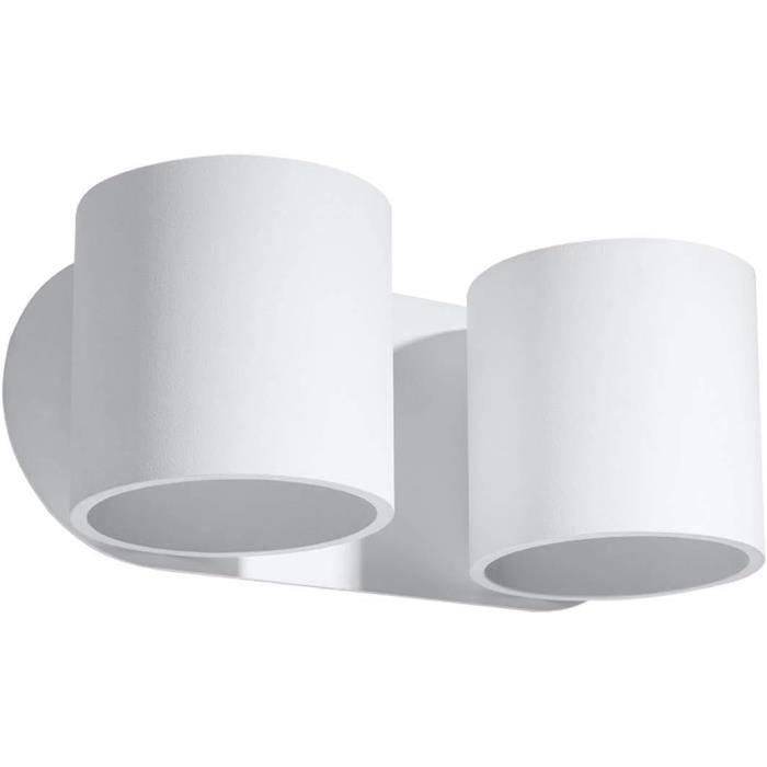 Applique Murale Naturelle En Jonc De Mer - Luminaire Dimmable 26x23cm Pour Salon