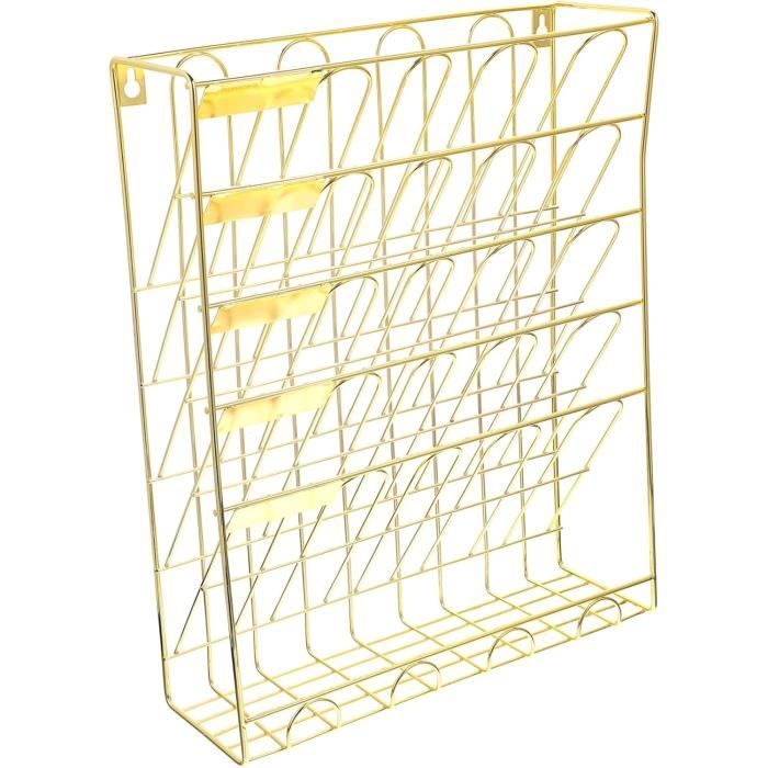 Porte-revues Support De Rangement En Métal Porte-journaux Mural Pour