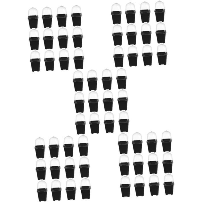 Pot En Noir Et Blanc - Récipient De Fleurs Imperméables En