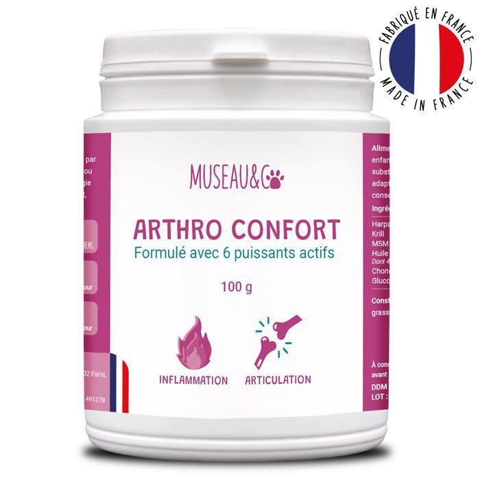Comparer les prix de Museau & Co - Arthro Confort - Formule articulations chiens et chats