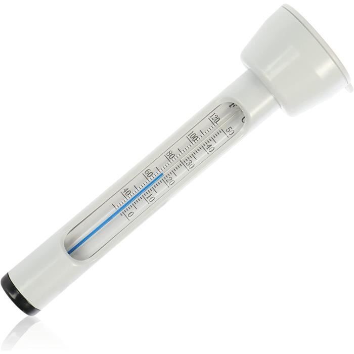 TFA Dostmann Thermomètre Analogique Intérieur Extérieur Floral 12.3040.20 - Blanc
