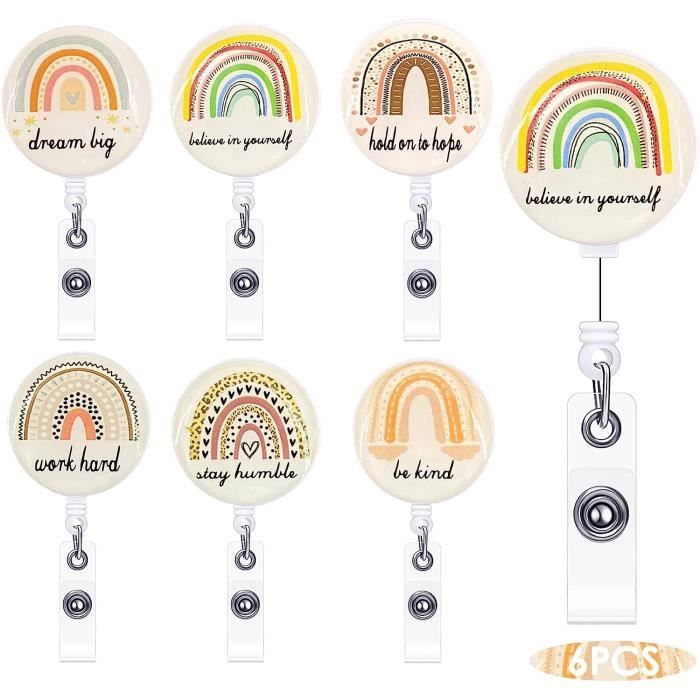 Porte-Badge Vertical Mignon Guitares – Porte-Carte ABS Durable Avec Cordon – Design Élégant Musique