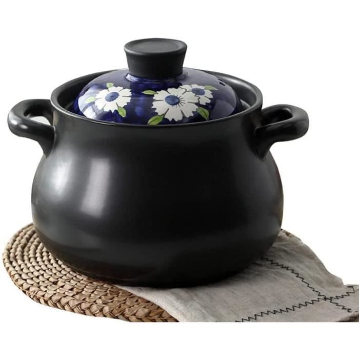 Poêle Induction Naturelle LIWI-Casserole En Terre Cuite Pot En Poêle Induction Naturelle LIWI-Casserole En Terre Cuite Pot En