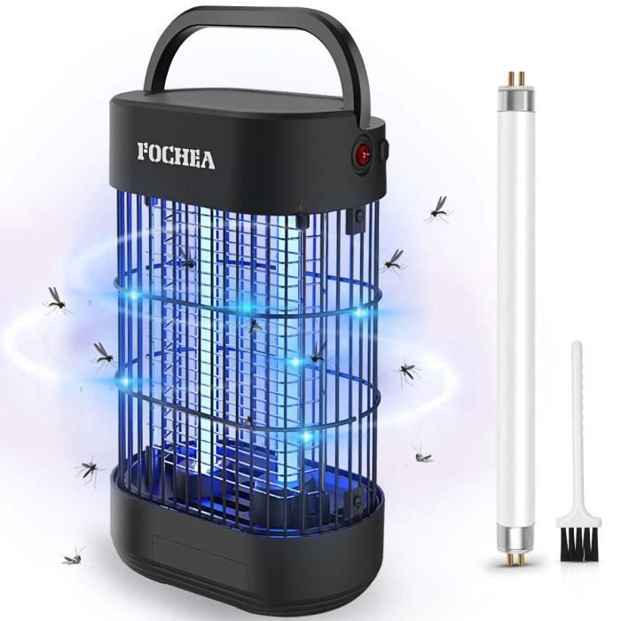 Lampe Anti-Moustique, FOCHEA Piège à Insectes Volants Électrique