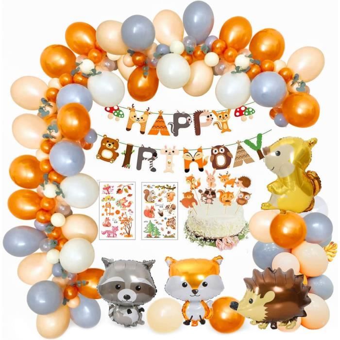 Jungle Decoration Anniversaire Garcon Safari Deco Anniversaire Bannière